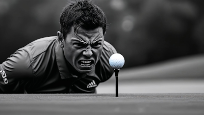 El Golf, no es el juego de la perfeccion, ni mucho menos,